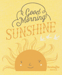 Swedish Dishcloth Good Morning Sunshine/Sponge Cloth