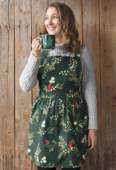 Classic Apron Forest Birds/Holiday