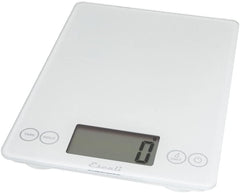 Escali Arti Glass Digital Scale Frost White