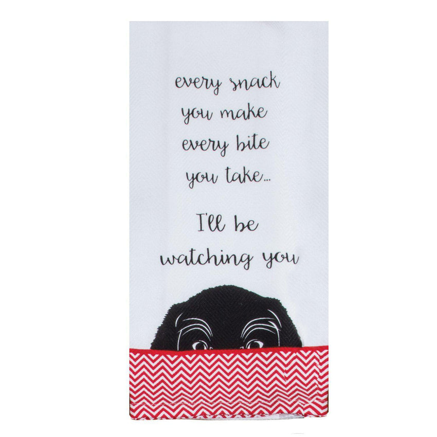 Wags Tea Towel Watching You