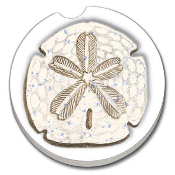 Car Coaster - Sand Dollar (Packaged)