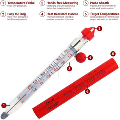 Escali Candy Deep Fry Thermometer Glass Tube