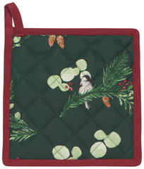 Pot Holder Forest Birds