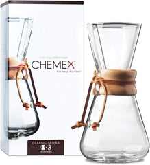 Chemex  3-Cup Classic Coffeemaker (Pour Over)