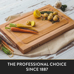 Boos Barbeque Board w/Groove - 18" x 12"