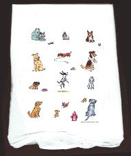 Flour Sack Towel New Dogs