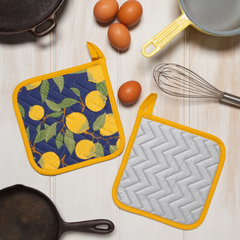 Chef Potholder Lemons