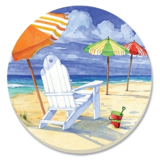 Car Coaster - Beach Umbrellas