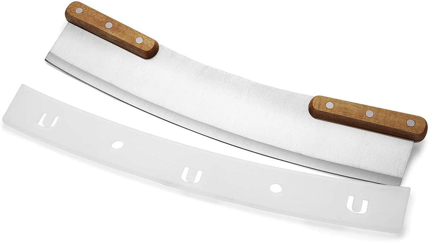 Outset Pizza Cutter/Rocker (Acacia Handle)