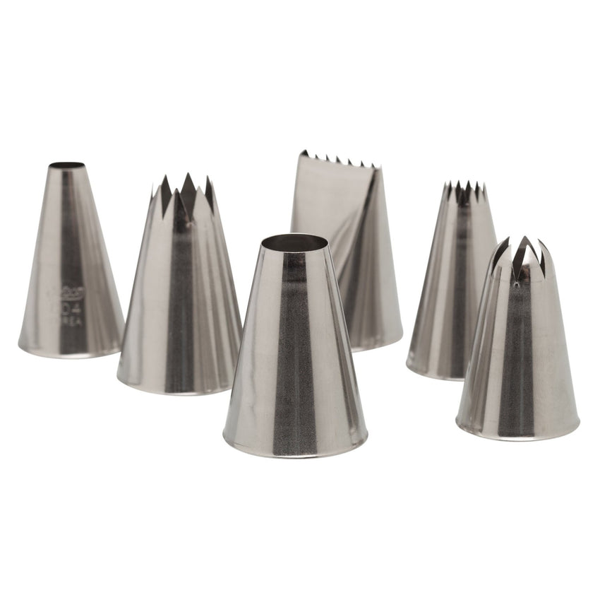 Ateco Pastry Tube Set 6 Pieces