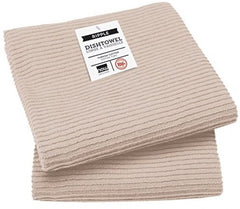 Ripple Kitchen Towel; Oyster