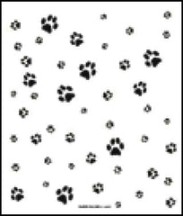 Flour Sack Towel - Cat Paws