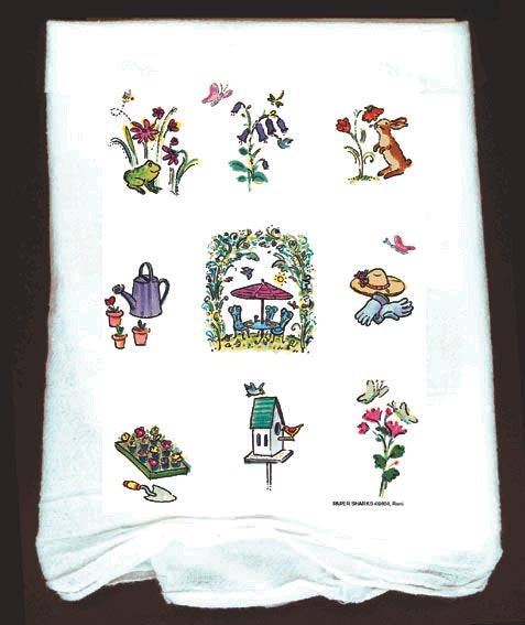 Flour Sack Towel - Garden