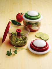 Chef'n Veggie Chop Vegetable Chopper - Red