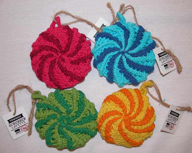 Scrubbers Tawashi Assorted Colors