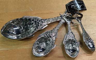Ganz Measuring Spoons - Fish