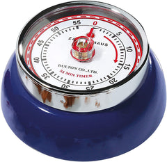 Zassenhaus Retro Kitchen Timer - Navy Blue