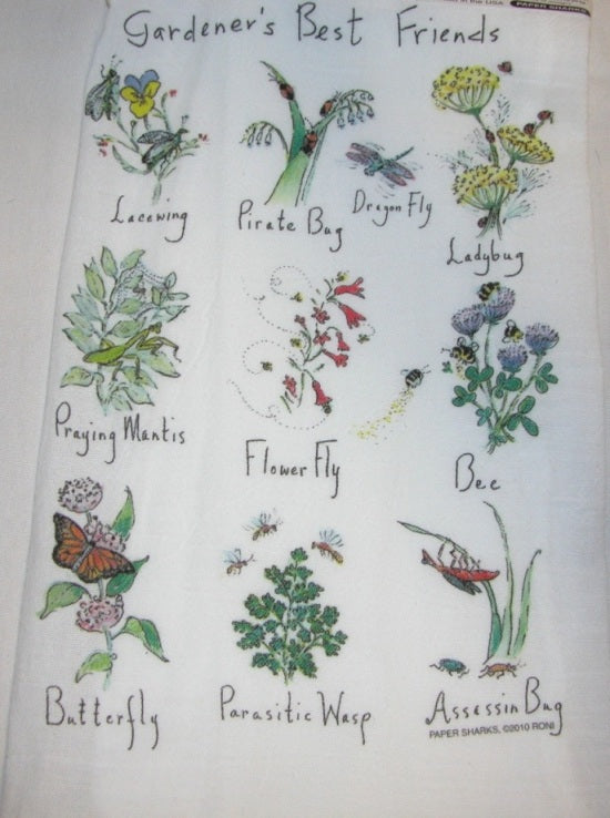 Flour Sack Towel - Good Bugs