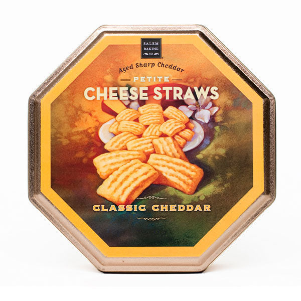 Cheese Straws Tin Classic Cheddar