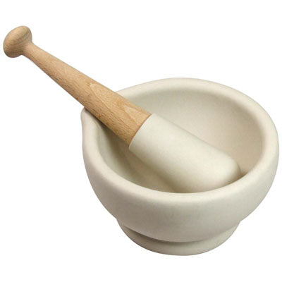 Wade Ceramics Unglazed Mortar & Pestle (6.5")