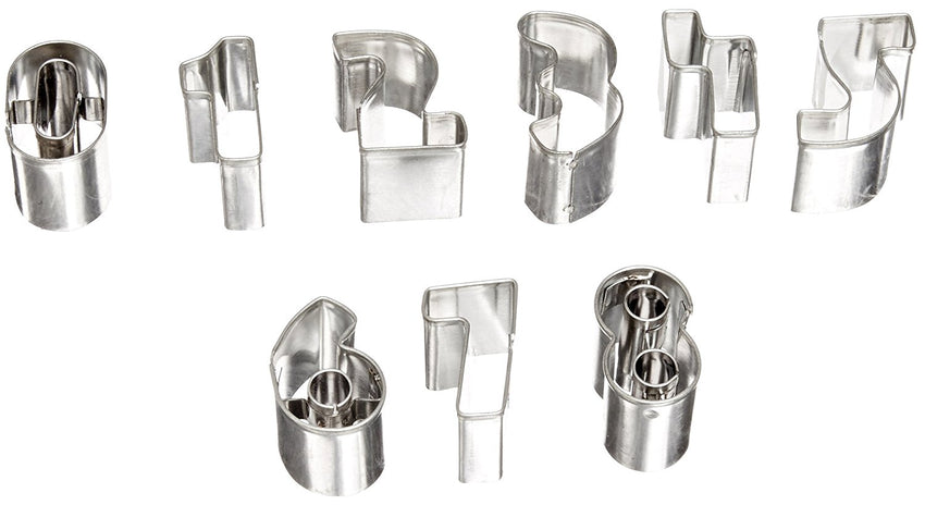 Mini Cookie Cutters (9 piece)