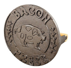 Bacon Press Round Cast Iron