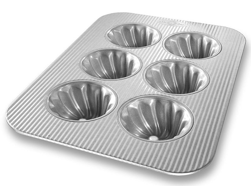 USA Swirl Cupcake Pan 6 Cup