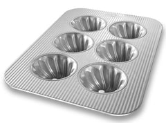 USA Swirl Cupcake Pan 6 Cup