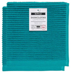 Ripple Peacock Dish Cloth (Set 2)