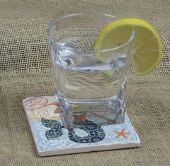 Absorbent Stone Coaster - Mermaid Call