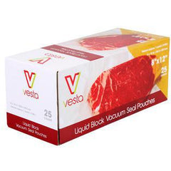 Vesta Precision Vacuum Seal Pouches - 8" x 12" (Sous Vide)