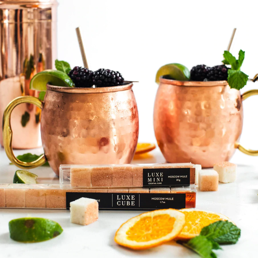 Luxe Sugar Cubes Moscow Mule Mini Box Of 6