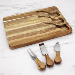 Totally Bamboo Cheese Serving Set (4 piece)