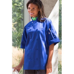 Chef Coat South Beach Royal (Lg)