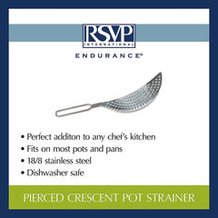 Endurance Crescent Pot Strainer