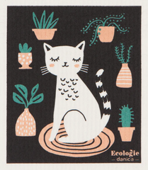 Swedish Dishcloth Cat Nap/Sponge Cloth