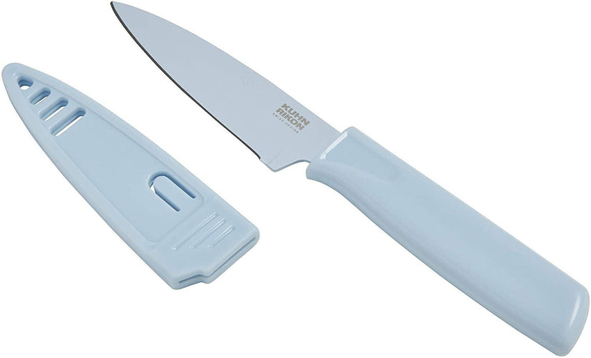 Kuhn Rikon 4" Paring Knife - Sea Salt