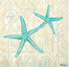 Cocktail Napkins Laguna Shells