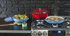 Lodge Red Dutch Oven - 7.5 Quart
