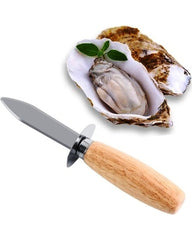 Oyster Knife - Wood/Stainless Steel