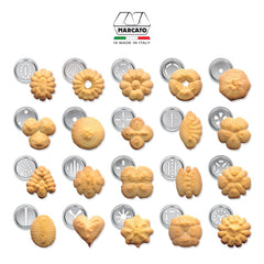 Marcato Cookie Press Biscuits - Classic Silver