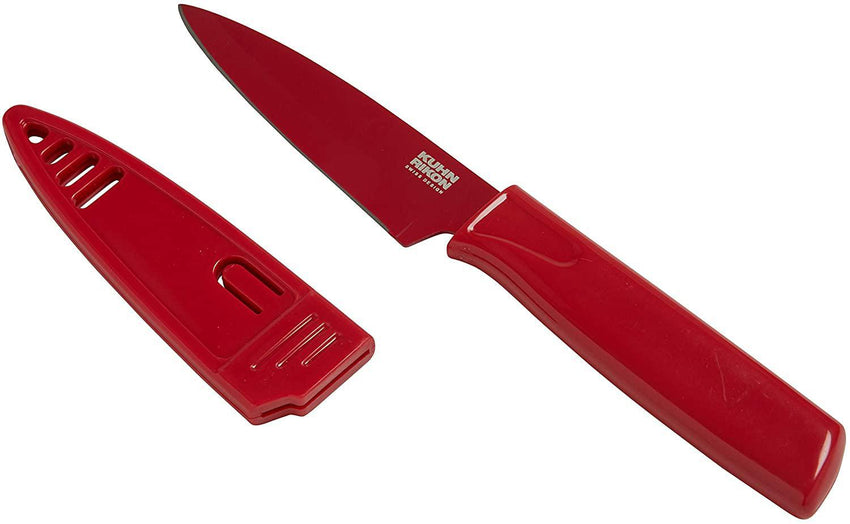 Kuhn Rikon 4" Paring Knife - Apple