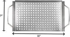 Outset BBQ Grill Grid 11" x 7" - Stainless Steel