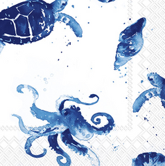 Cocktail Napkins Under The Sea