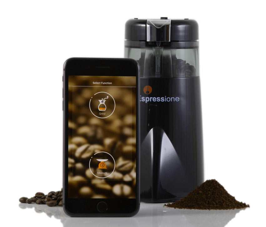 Espressione Intelligent Touch Grinder - Black/Silver