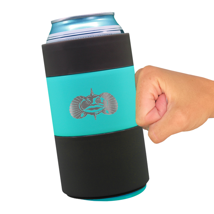 Toadfish Non-Tipping Can Cooler (12 oz) - Teal