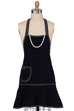 Kay Dee Apron - Black Pearls