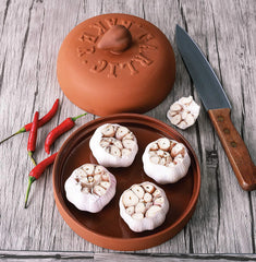 Garlic Baker - Terra Cotta