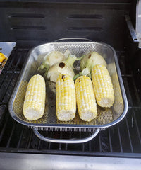 BBQ Roasting Pan Precision Pierced