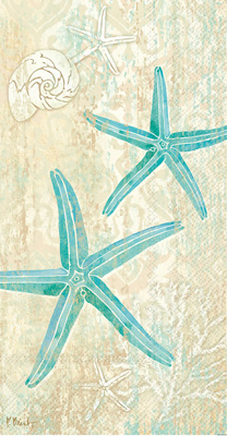 Guest Napkins Laguna Shells